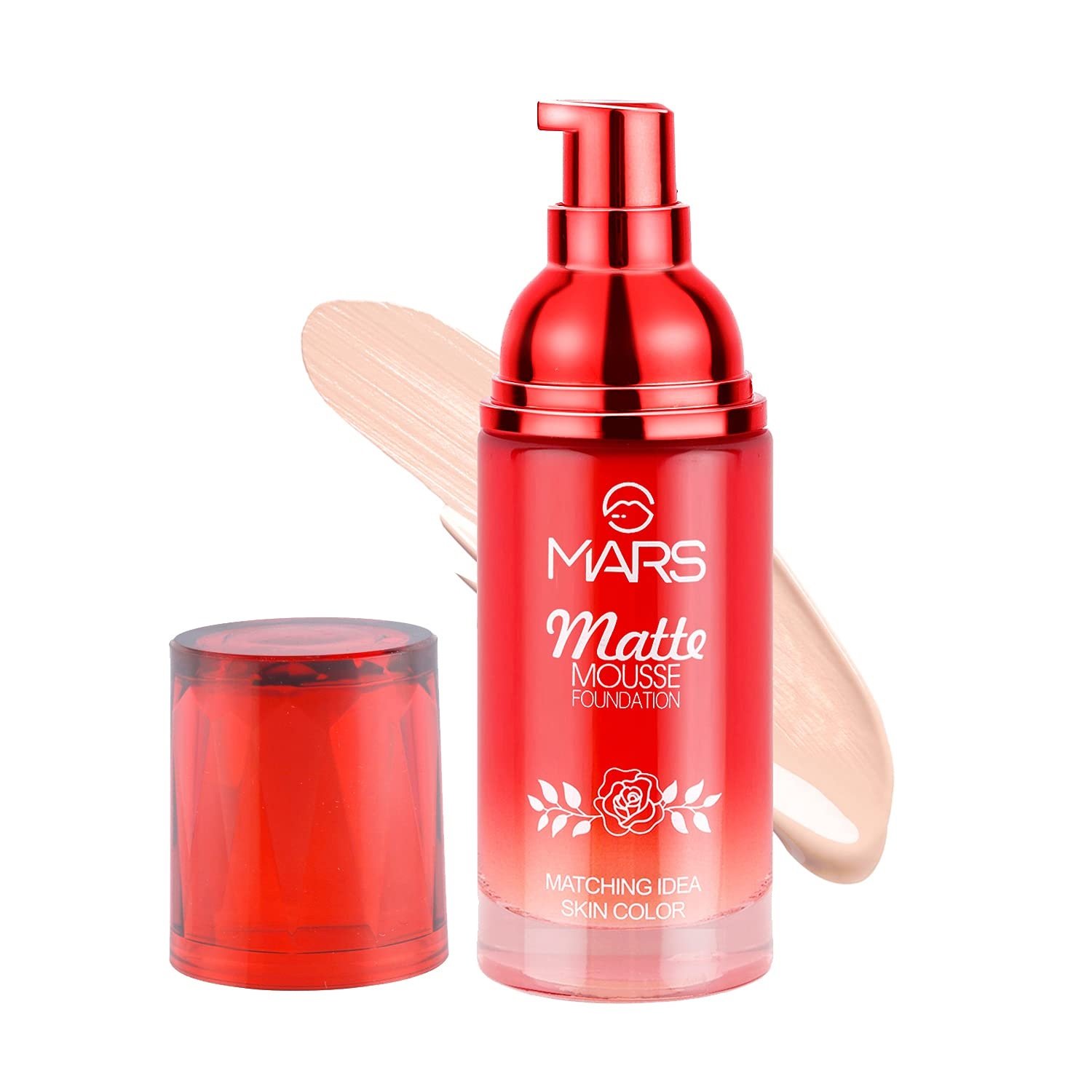 mars light matte mousse foundation