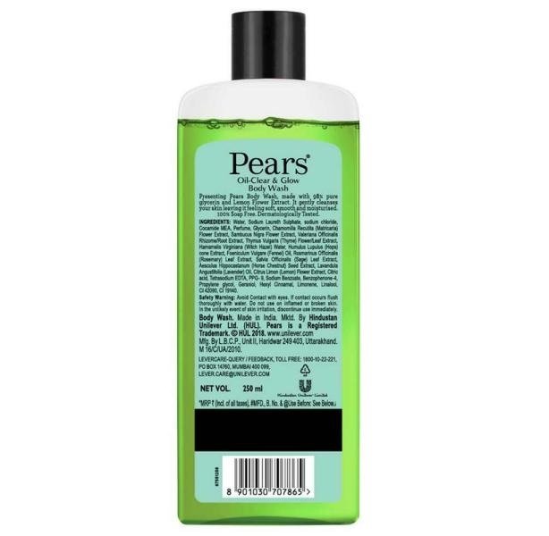 Pears EST.1807 Pure & Gentle Body Wash With Lemon Flower Extract 500ml